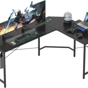 Gaming Eckschreibtisch 170x120cm mit Monitorständer und Tasche