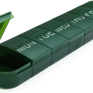 Pillenbox 7 Tage Medikamentenbox Deutsch Pillendose BPA-frei