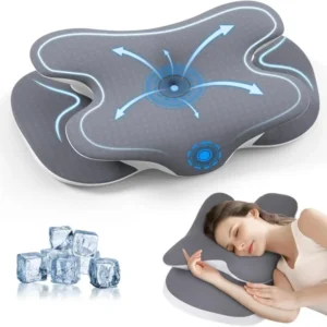 Memory Foam Nackenkissen Orthopädisches Kopfkissen für Seiten- und