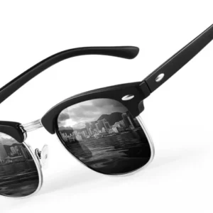 Polarisierte Retro-Sonnenbrille UV400 Schutz für Outdoor