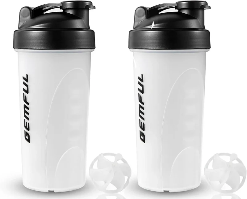 BPA-freier Eiweiß Shaker für Proteinshakes 2x 750ml