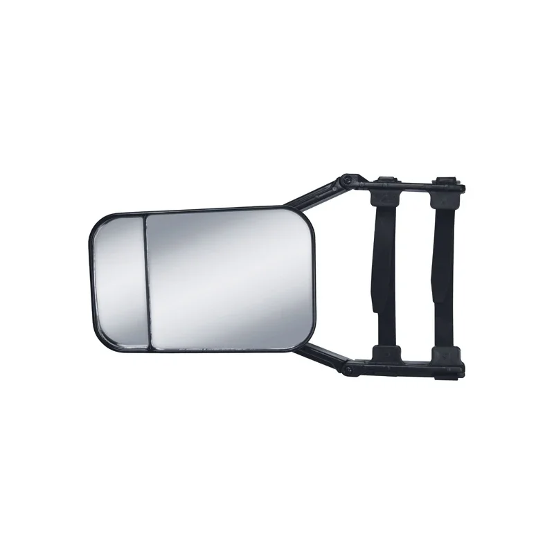 Carpoint, Caravan-Rückspiegel Luxe Double, Metall, Silber, Schwarz