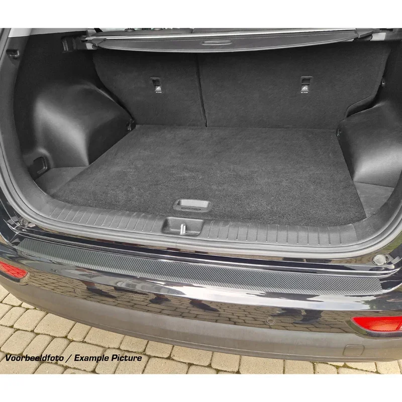 MAX6, Spezialangepasster Heckstoßstangenschutz in Carbon-Look, Passend für Skoda Superb III Limousine 2015-2023