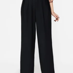Brenna Korsett Hoch Taille Weit Bein Hose