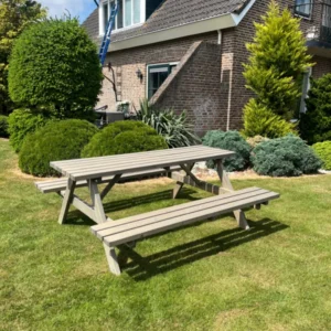 Picknicktisch Deluxe | Anthrazit | 180 cm