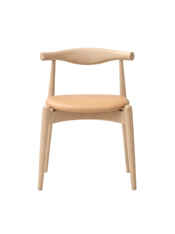 CH20 Elbow Chair in Buche Lack/Sif 90 von Hans J. Wegner