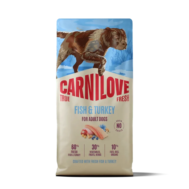 Carnilove True Fresh Fisch und Truthahn Trockenfutter für Hunde