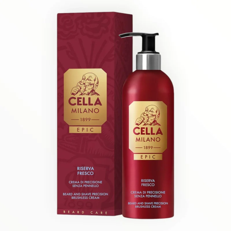 Epic Rasiercreme, Präzisions-Bartcreme, Riserva Fresco, 175 ml.