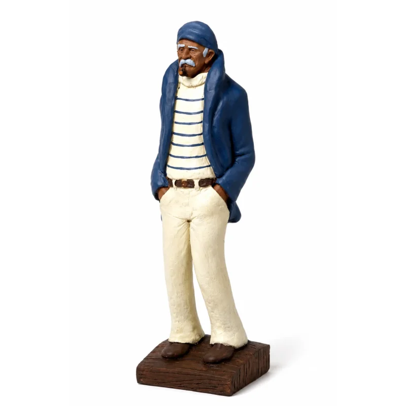 Seemann Figur Vintage – maritime Dekofigur im nostalgischen Küstenstil