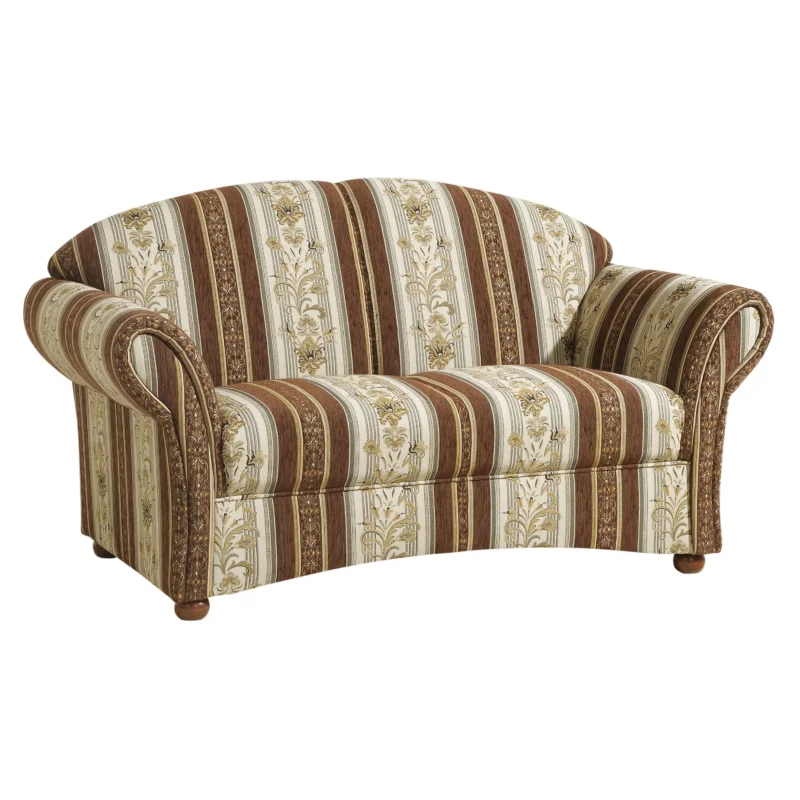 Max Winzer Corona Sofa 2-Sitzer – Chenille braun