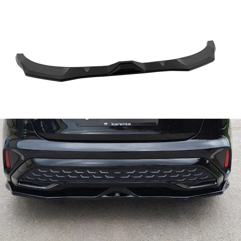 Motordrome, Hecklippe, hinten, ABS, glänzend schwarz, passend für Audi A3 (8Y) Sportback S-Line Facelift (2024-)