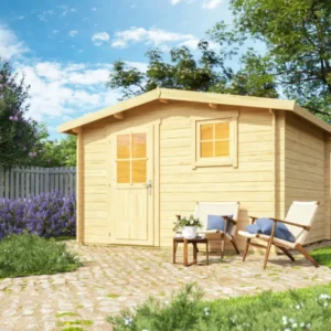 Fjordholz Satteldach Gartenhaus Modell Eliza 4B