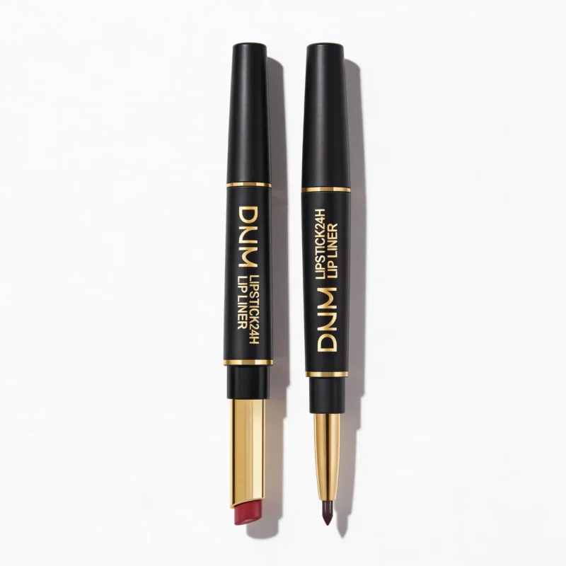 Karnz | 2-in-1 Dual-Lippenstift & Konturenstift | Matte Textur & Long-Lasting Finish | Hochpigmentiert & Wasserfest | 12 Farbvarianten für Präzisions-Makeup