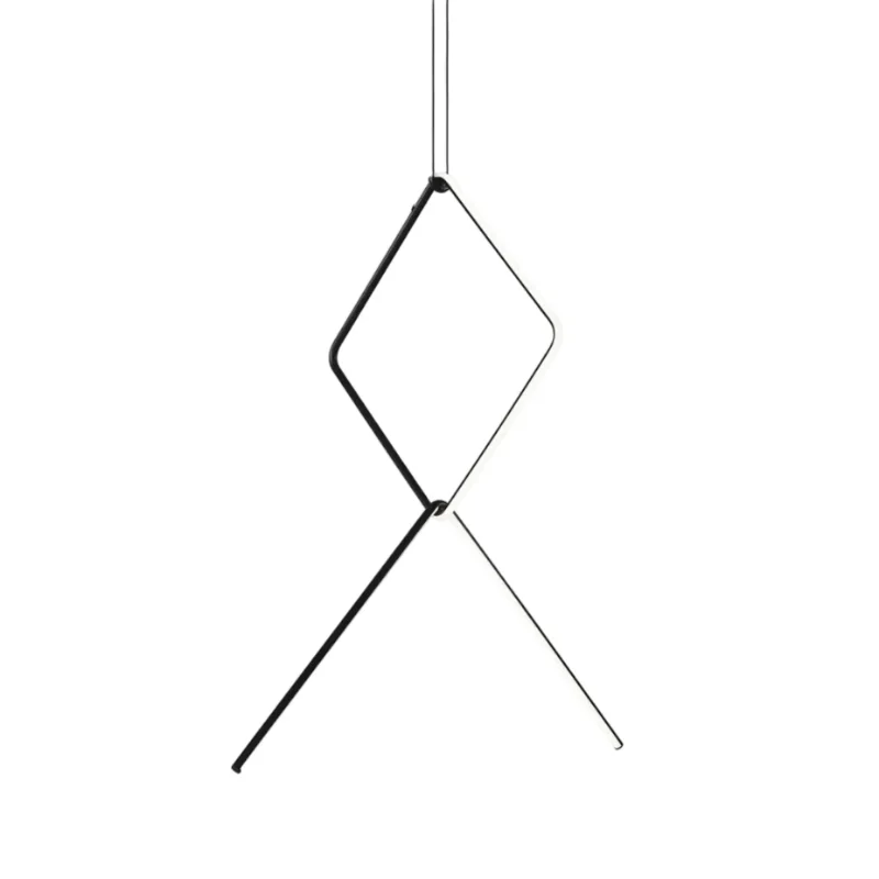 Arrangements 2, Square L / Broken Line inkl. Baldachin von Flos