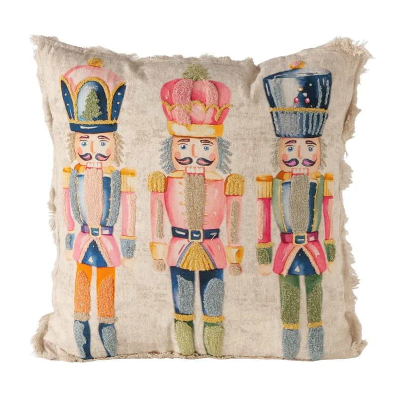 Weihnachtskissen Nussknacker Alrik 45 x 45 cm
