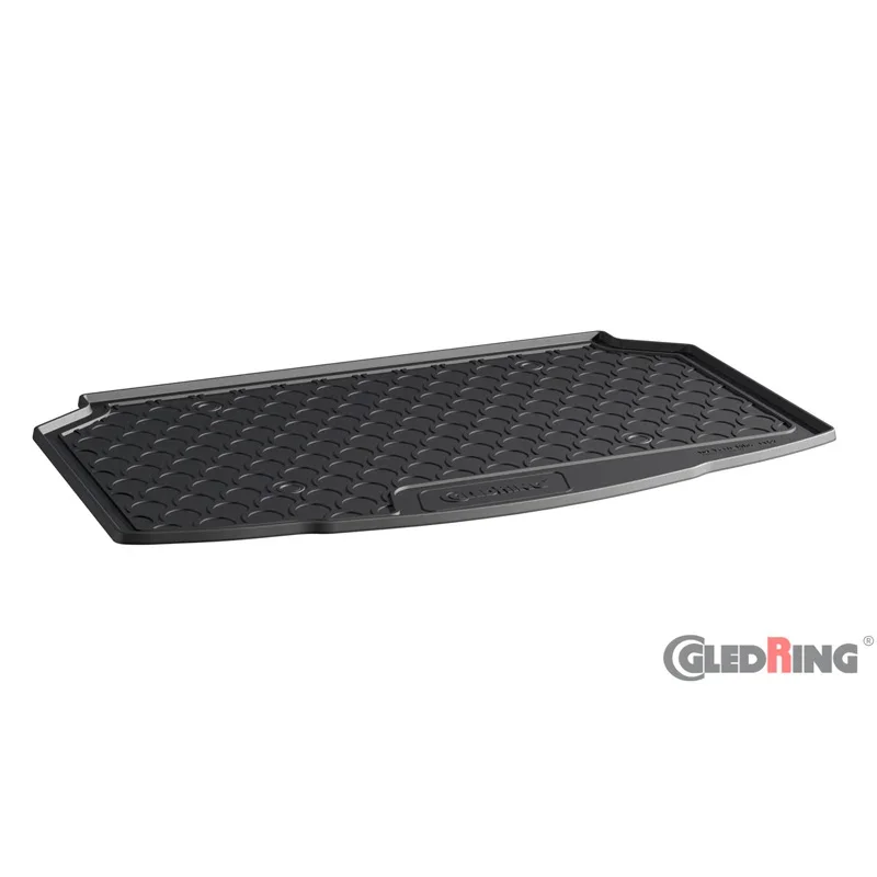 Gledring, Rubbasol (Gummi) Kofferraumwanne passend für Toyota Yaris IV (XP21) 5-türer 2020- (Tiefe Ladeboden), Schwarz