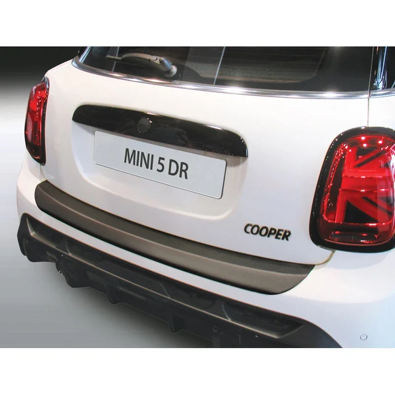 RGM, ABS Heckstoßstangenschutz passend für Mini One/Cooper/Cooper S (F55) 5 turer Facelift 2021- Schwarz, Mattschwarz