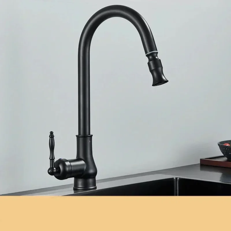 Karnz | VintageTap Wasserhahn - Antike Messing Küchenmischerhahn