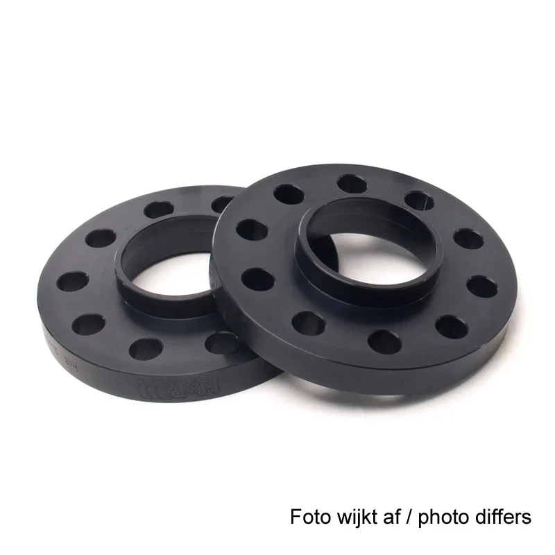 H&R, DR-System Spürverbreiterungsatz 20mm pro Achse - Lochkreis 5x112 - Mittenzentrierung 66,5mm - System M14x1,5 - passend für Mercedes/Chrysler/Nissan - Schwarz, Aluminium
