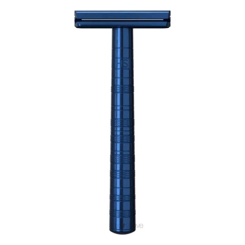 AL13 DE-Rasierhobel, Stahlblau - MEDIUM