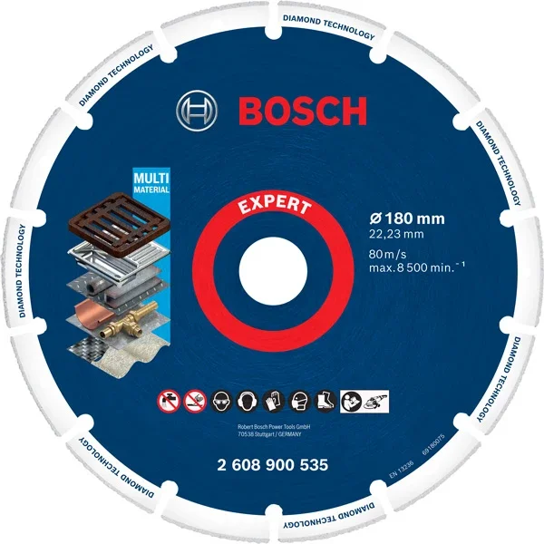 Produktbild von EXPERT Diamond Metal Wheel Trennscheibe, 180x22,23 mm