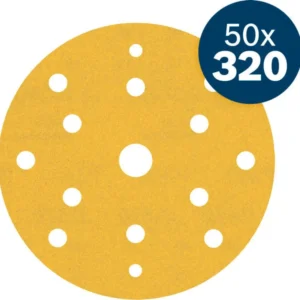 Produktbild Lieferumfang von EXPERT C470 Schleifpapier, 150 mm, K320, 50 Stk