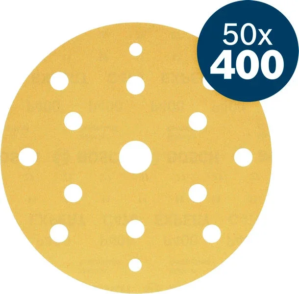 Produktbild Lieferumfang von EXPERT C470 Schleifpapier, 150 mm, K400, 50 Stk