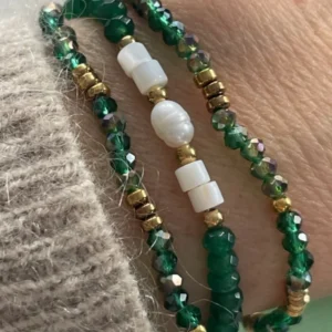 Armband Sarabella Emerald – Set mit 3 Stk.