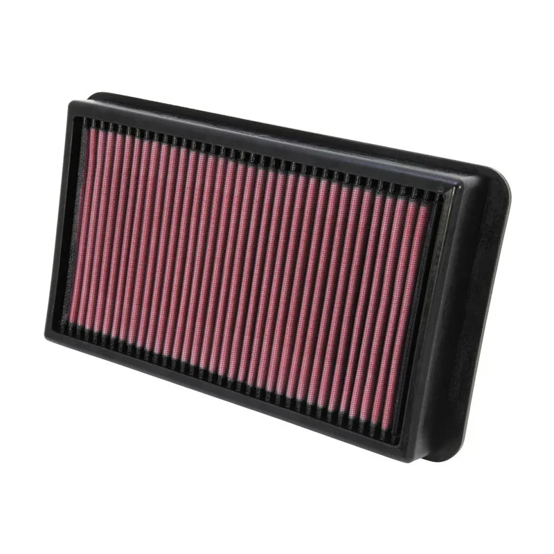 K&N, Tauschluftfilter passend für Toyota Hiace 2.0 2010-2015 & Hiace 2.7 2010- & 3.0D 2007- (33-2987), Baumwolle, Rot