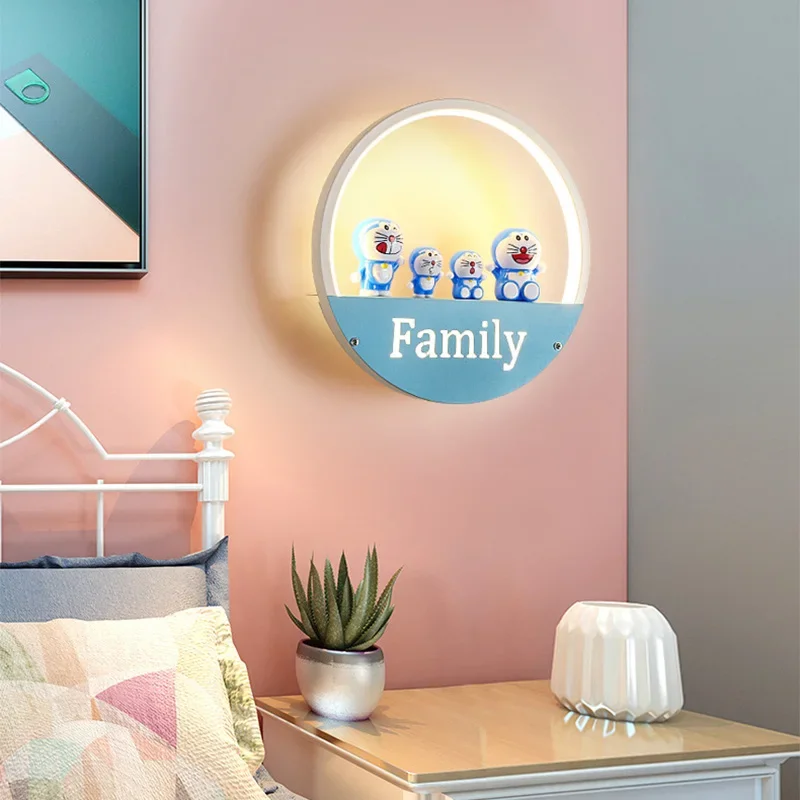 Wandleuchte Kinderzimmer – Kreative LED Nachtlicht Wandlampe mit Halterung | Karnz
