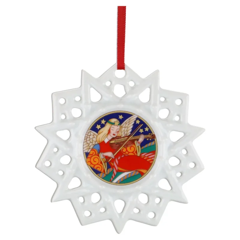 Weihnachtsstern Engel mit Geige