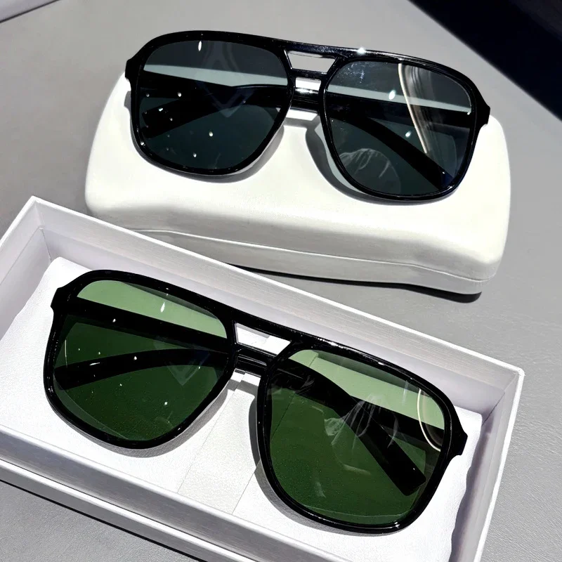 Premium Übergroße Winkelform Sonnenbrille Karnz