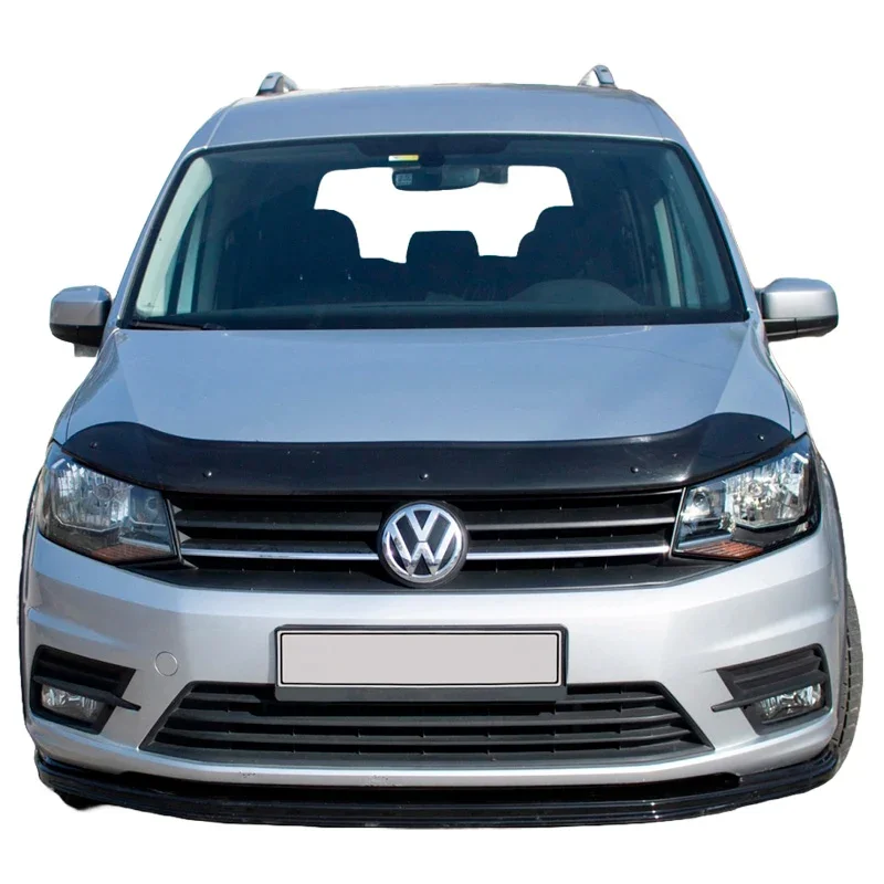 OneWay, Motorhaubenschutz, Glanzschwarz, Passt für Volkswagen Caddy MK4 2015-2020