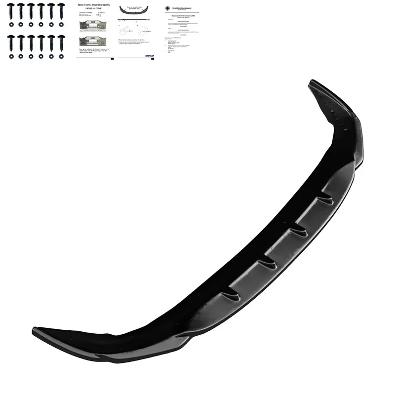OneWay, Frontspoiler, glänzend schwarz, Passend für BMW 2-Series F44 Gran Coupe M-Pack/M235i (2019-), 'Sportliche Eleganz'
