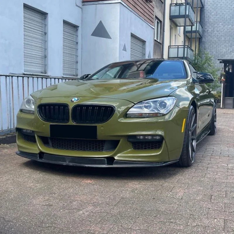 OneWay, Frontspoiler, glänzend Schwarz, Passend für BMW 6-Series F06/F12/F13 Facelift M-Pack 2013-2018