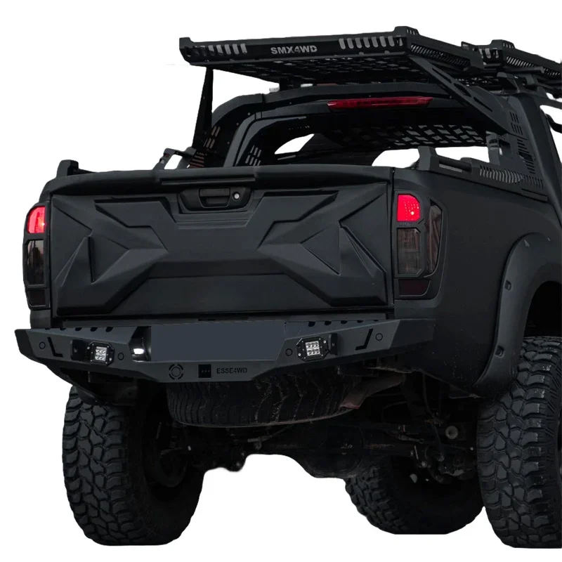 OneWay, Heckklappendäksel, Matt schwarz, Passt für Nissan Navara NP300 (D23) 2014-2021, 'ABS'