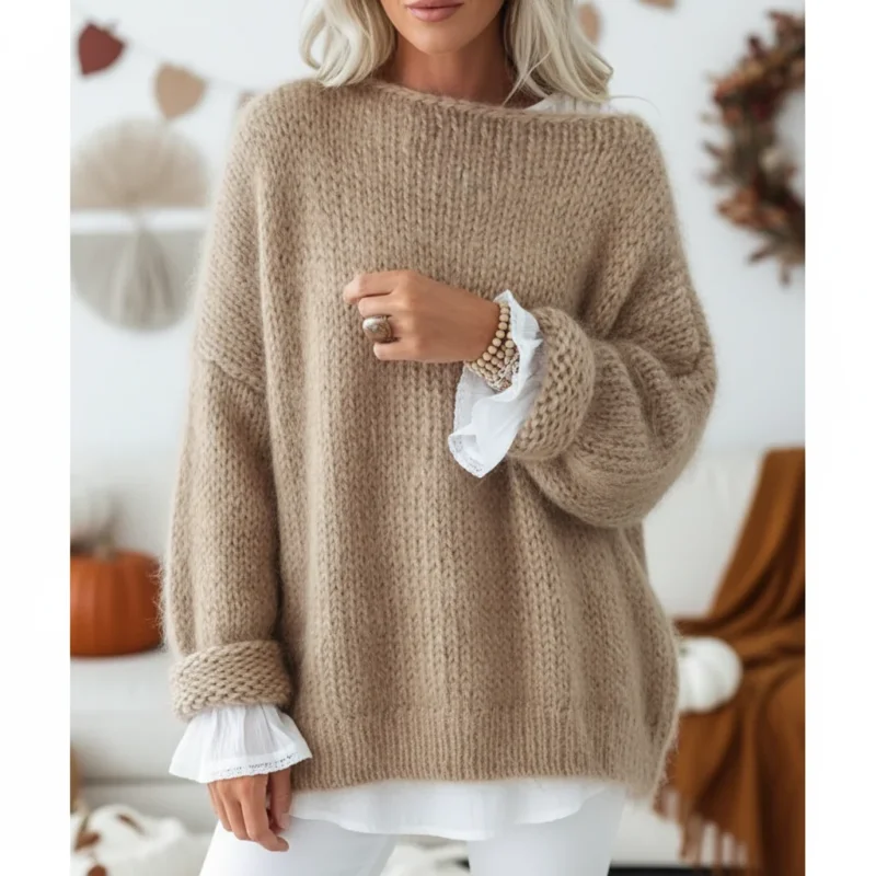 Oversized Damenpullover - Leonie