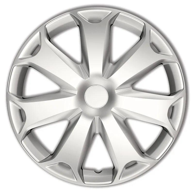 AutoStyle, Satz Radzierblenden Mega 15-Zoll Silber, ABS