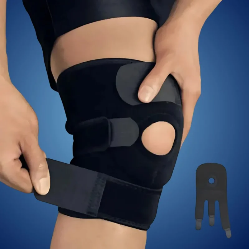 ProFlex Kniebandage mit verstellbarem Druck | zur Schmerzlinderung - Verletzungsrehabilitation - Arthritis und Sports Stabilität Karnz