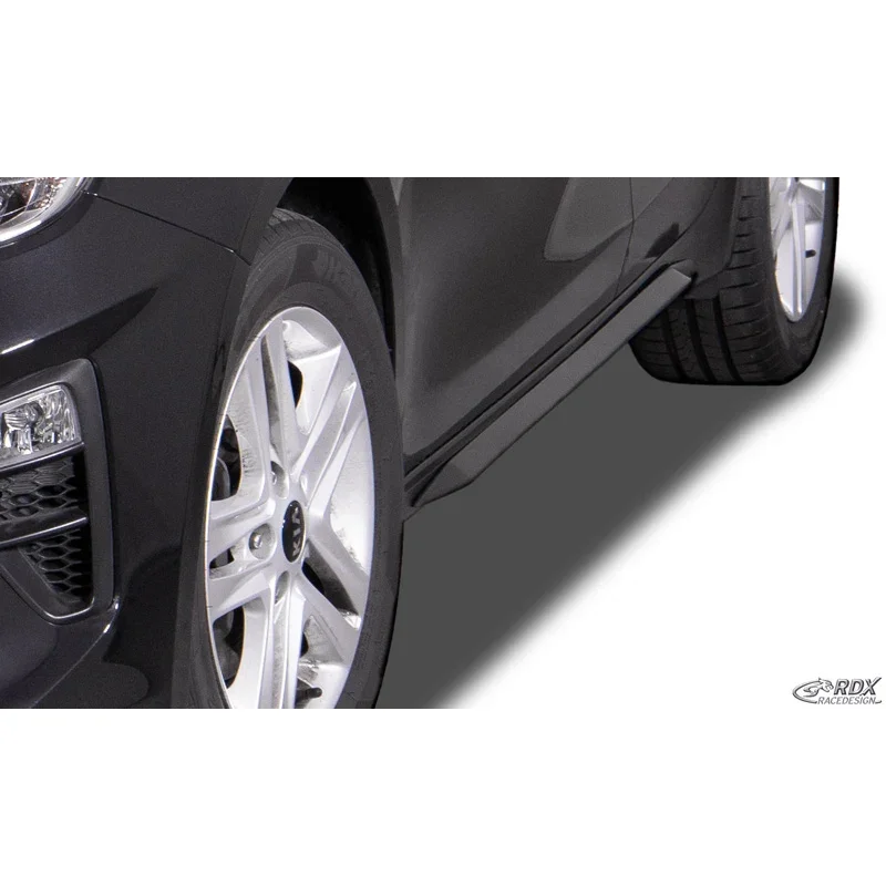 RDX Racedesign Seitenschweller 'Slim' passend für KIA Ceed Hatchback (CD) 2018- (ABS glänzend schwarz)