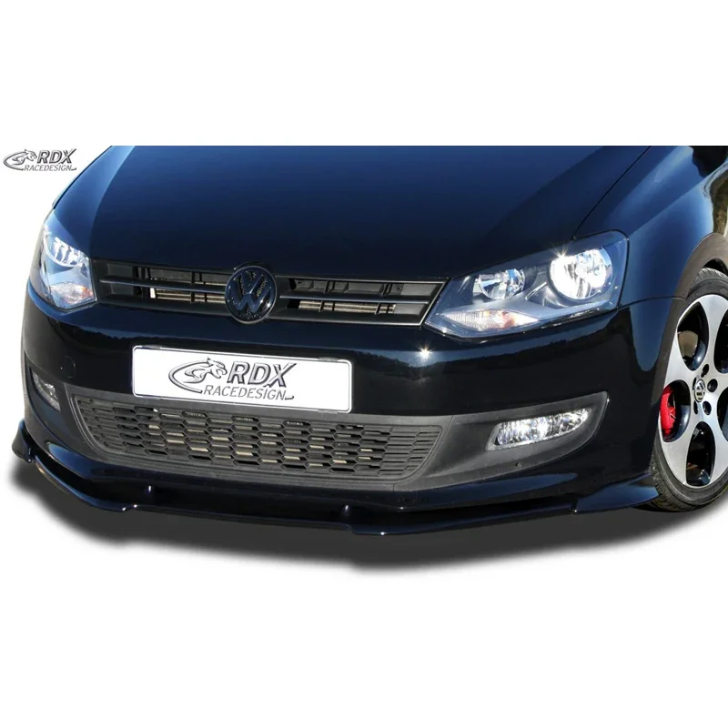 RDX Racedesign, Frontspoiler Vario-X passend für Volkswagen Polo 6R 2009-2014 (PU), PU-Rim, Unlackiert