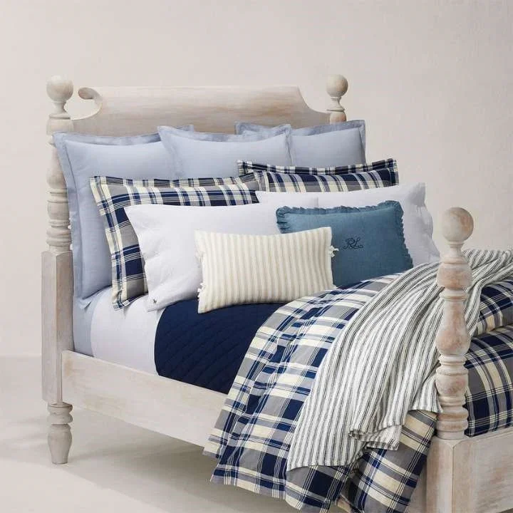 Linden Plaid Bettwäsche Set 140/200 80/80