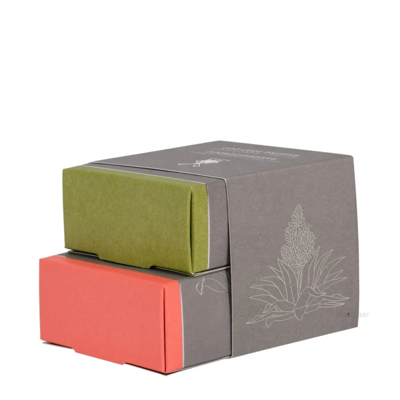 Geschenksets mit 2 Rasierseifen, Aloe Vera + Grapefruit & Minze