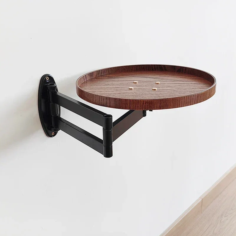 Teleskopischer Kaffee Wandmontierter Mini Tisch