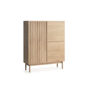Savira Elegantes Sideboard mit 3 Türen in Cremona Eiche – Stilvolles Premium-Design