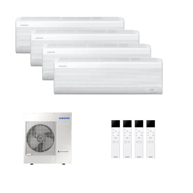 Samsung Multisplit Wandgerät WindFree COMFORT S2 Klimaanlage für 4 Räume