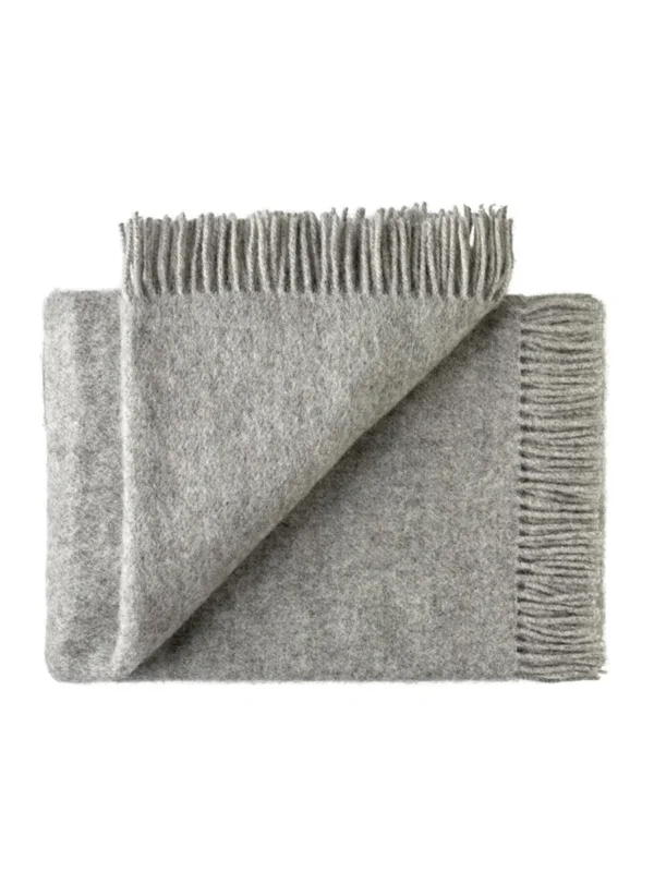 Season Decke, medium grey von Silkeborg Uldspinderi