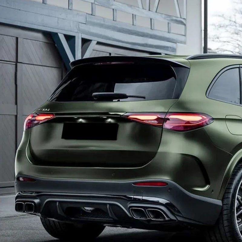 AutoStyle, Tagspoiler (Spoiler Cap), ABS Blank Sort, passer til Mercedes GLC (X254) (2022-)