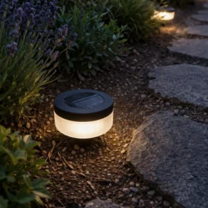 Gartenbeleuchtung mit Solarzellen