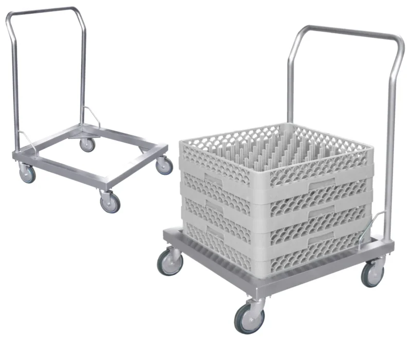 Transportwagen für Spülkörbe 60 cm